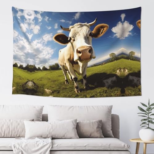 ROTHSKNV Cow Wallpaper Tapestry 60