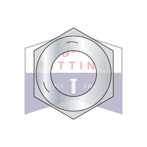 1/4-20 Finished Hex Nuts | Grade 5 | Coarse Thread | Steel | Zinc | Made in US | DFAR Compliant (Quantity: 8000)