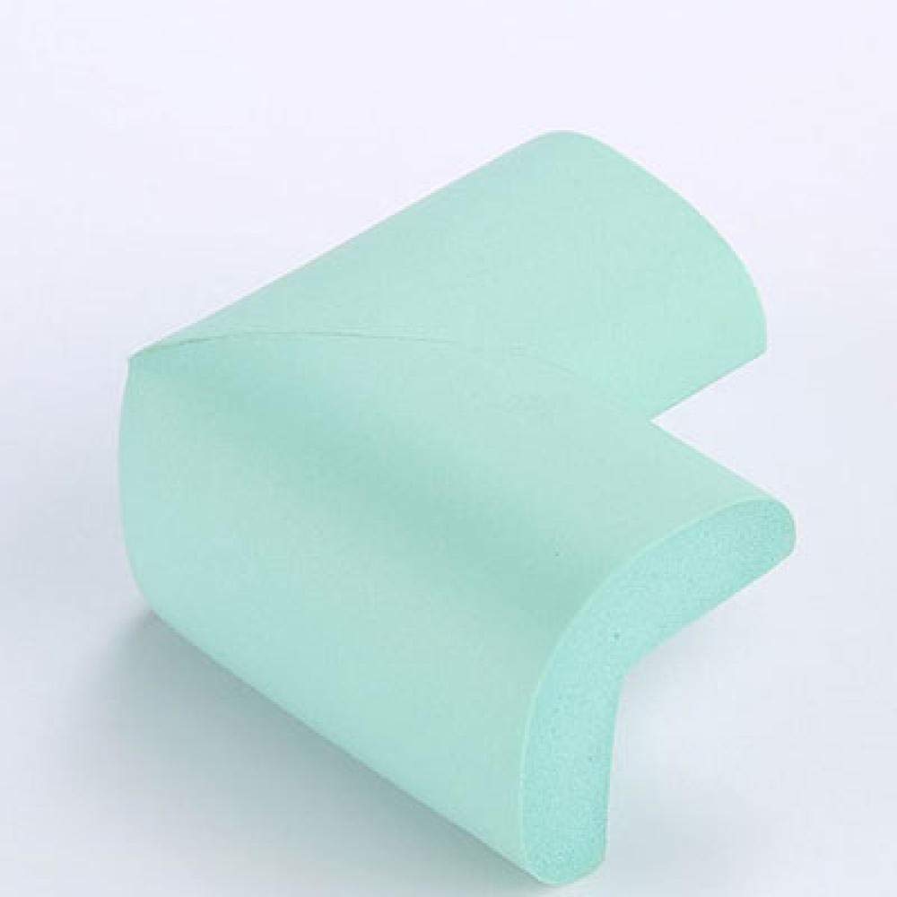 EYCFSJ Safety Edge Corner Guards 8Pcs 55 * 55Mm Baby Corner Protector Soft Table Desk Essential Protection for Children Corners Baby Safety Edge Corner Guards 8Pcs Light Green