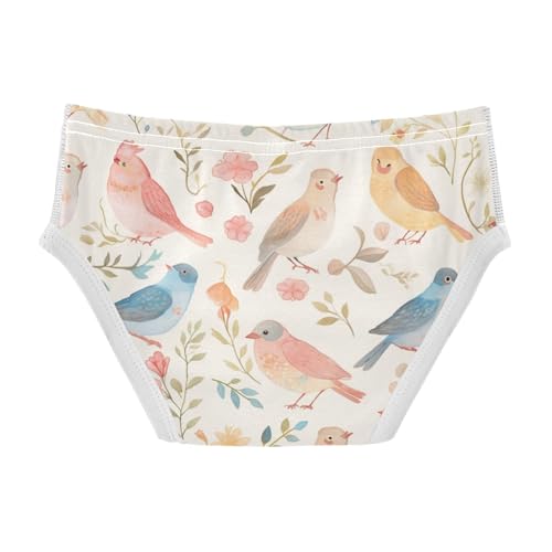 KLL Decorative Bird Pattern Toddler Boy Soft Training Underwear Breathable Children Panties2
