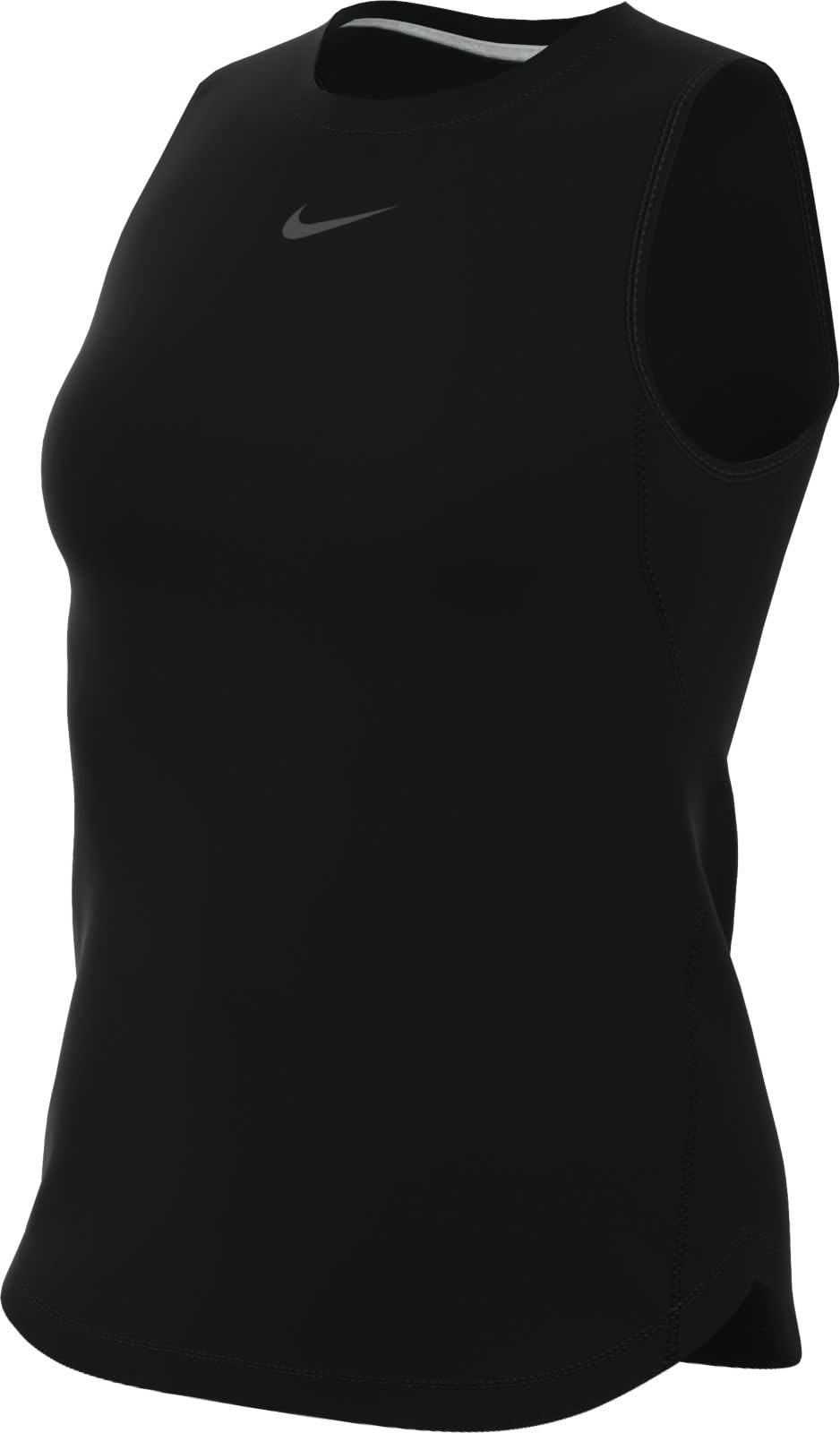 Nike Women's W NK ONE Classic DF Tank Vest, Black/Black, S