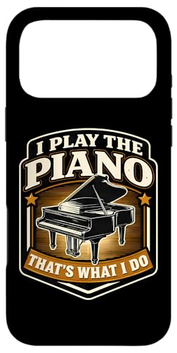 I Play The Piano That's What I Do ���B���e�[�W �s�A�j�X�g �搶 �X�}�z�P�[�X iPhone 17 Pro Max �p