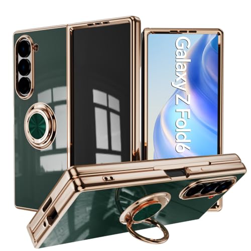 Étui silicone vert foncé Galaxy Z Fold 5 idéal pour vos trajets quotidiens