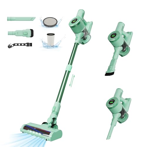 BUTY BULU Cordless Vacuum Cleaner, Stick Handheld 2200mAh Rechargeable Battery 30KPa Lightweight...