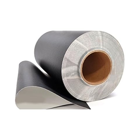 Black 3D Flexible Carbon Fiber Vinyl Wrap Film (60" X 24") Cover