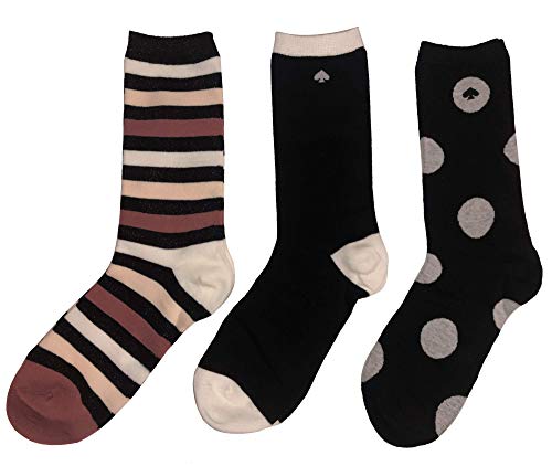 Kate Spade New York Womens 3-Pack Trouser Socks One Size Gift Box