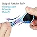 NACUWA Baby Sunglasses - 100% UV Proof Sunglasses for Baby, Toddler, Kids - Ages 0-2 Years - Case and Pouch included