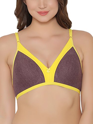 Image of Clovia Women's Cotton Rich Non-Wired Slim Pad T-Shirt Bra