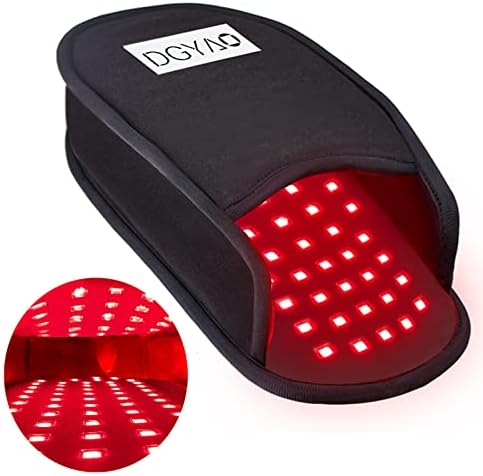 Newest Upgraded Red Infrared Light Therapy for Feet Pain Relief FDA Cleared LED Light Therapy Slipper Device for Foot Toes Instep Heel Home Use (PS-HJ1)
