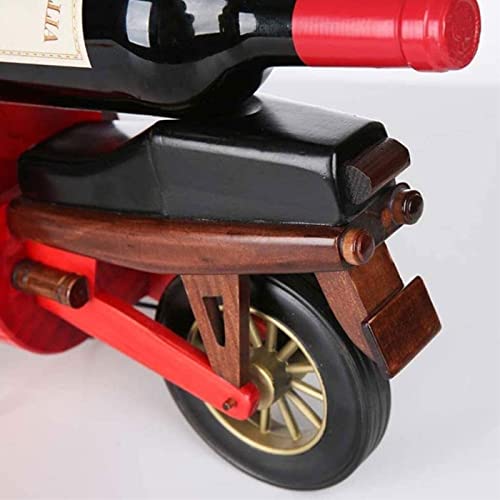 Soporte para botellas de vino de madera maciza miniatura 3