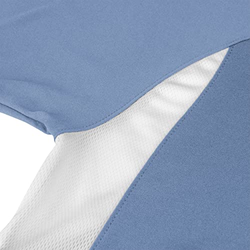 Maillot de baseball haut de gamme Champro Top Spin en textile léger blanc