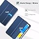 ProCase Hülle für iPad (A16) 11 Generation 2025 / iPad 10 Generation 10,9 2022 Schutzhülle mit Stifthalter Stoßfeste Smart Case Cover Auto Schlafen/Wachen -Navy