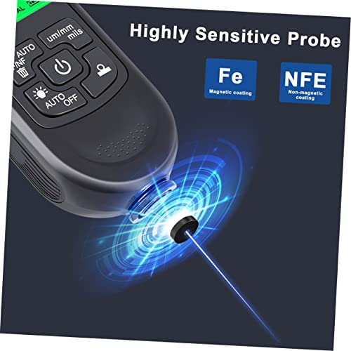 Medidor digital de espesor de pintura para automóviles miniatura 4