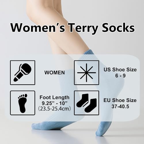 Image of MAGIARTE Womens Mini Crew Ankle Socks Athletic Casual Cotton Socks for Women
