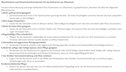 2 Kochlöffel - Set aus Olivenholz - rund + mit Ecke