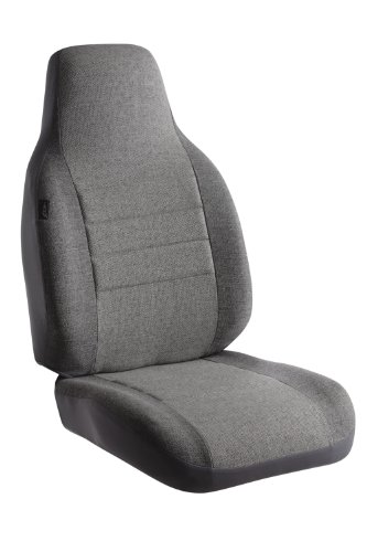 Fia OE37-6 GRAY Custom Fit Front Seat Cover Split Seat 60/40 - Tweed, (Gray) #1