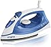 Utopia Home Steam Iron with Nonstick Soleplate - Light Weight - Powerful Steam Output - Dry Iron Function - White/Blue 1200 Watt - by