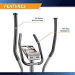 Marcy Magnetic Elliptical Trainer Cardio Workout Machine - Image 5