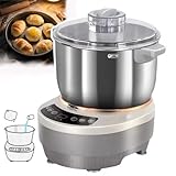 Photo Gallery mixer impastatrice elettrica 5l e 7l con ciotola in acciaio inox, funzioni impasto e fermentazione, schermo touch, motore 200w, per pane, pizza, pasta e dolci(5l) Photo Gallery mixer impastatrice elettrica 5l e 7l con ciotola in acciaio inox, funzioni impasto e fermentazione, schermo touch, motore 200w, per pane, pizza, pasta e dolci(5l)