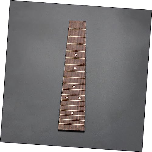 HOLIDYOYO Placa De Dedo Ukulele Fretboard Substituição Rosewood 23