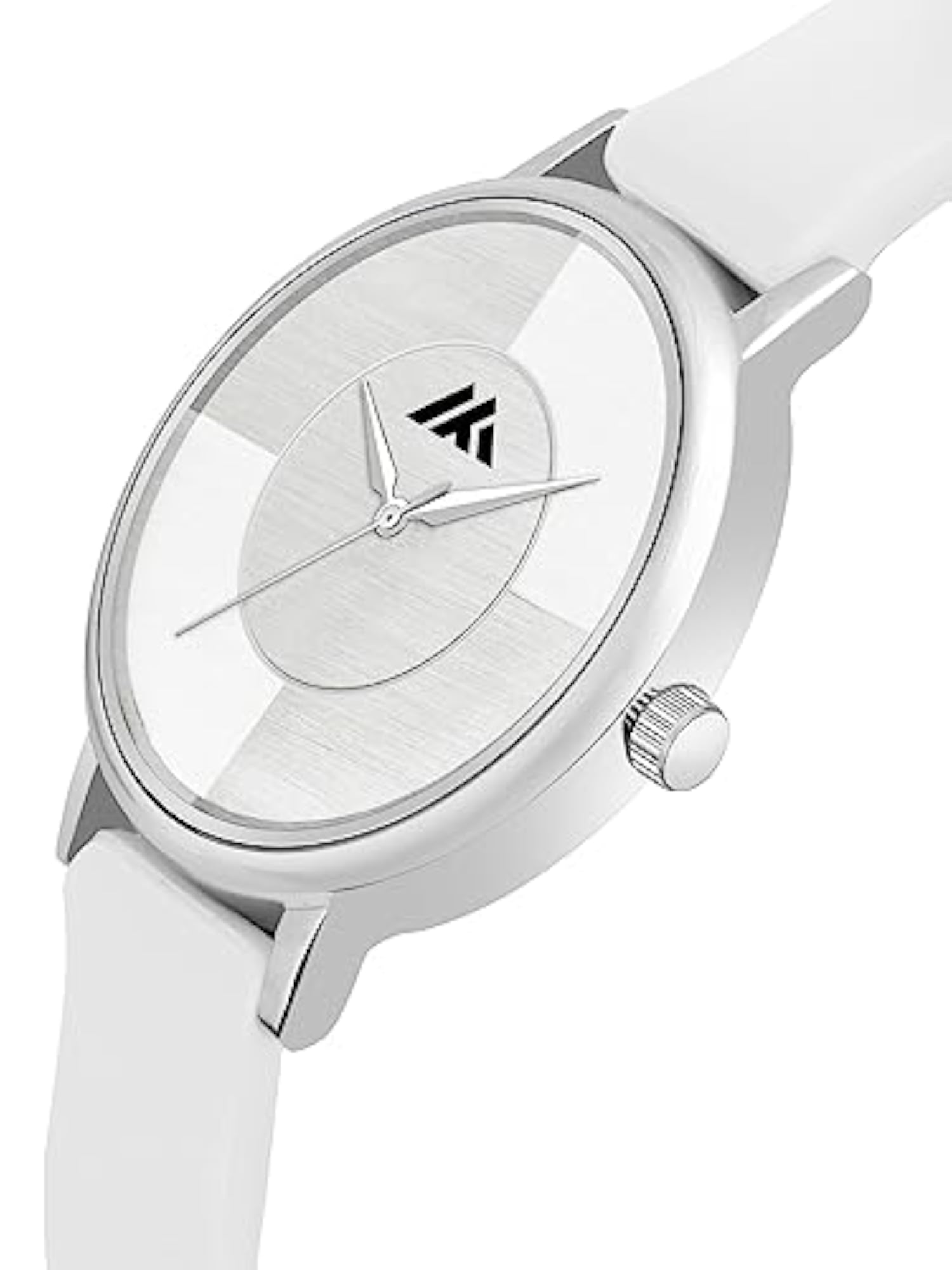 Women's Casual Analog Round Plain Dial Wrist Watch