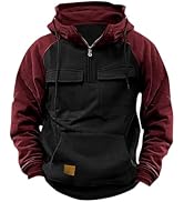 Erkekler i&ccedil;in Taktik Sweatshirtler Kap&uuml;şonlu Kış Uzun Kollu Spor Spor Spor Y&uuml;k Kazak Spor A&ccedil;ık Hava...