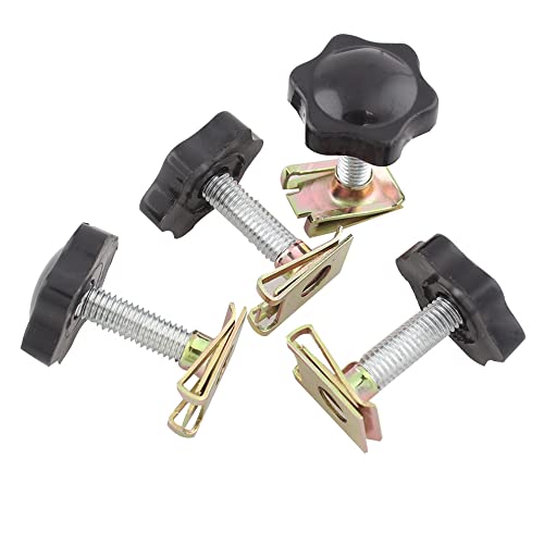Hnaya Theft Deterrent Saddlebag Locks Saddle Bag Mounting Screw Bolt Black For Harley Davidson Touring Street Glide,Electra Glide, Road Glide, Road King 1988-2023 (Fits 1988-2023) #TOP1