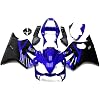 ABS Plastics Blue Black Fairings For Honda CBR600F4i 2001 2002 2003 CBR600 F4i 01 02 03 Injection Fairing Kit Body Kit Motorcycle Bodywork Bodyframe