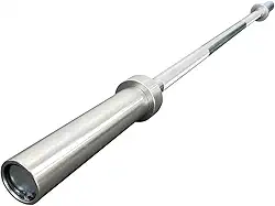 Barra Olímpica 1,50m com Rolamentos para Musculação e Academia