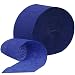 Blue Crepe Paper Streamers 2 Rolls 145 ft Total - Made in USA! by Dennecrepe