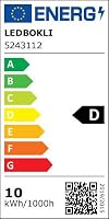 LEDBOKLI G9 LED Izzó Dimmelhető Meleg Fehér 10W 3000K - 100W Halogén Helyettesítő, 900 Lumen, Energiatakarékos Kis Izzó, 5 Darabos 9