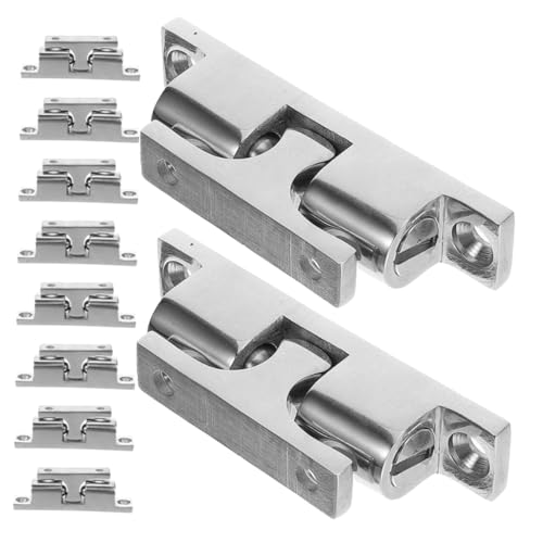 Tope de puerta para barco de acero inoxidable con soporte antiviento