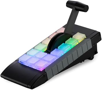 X-keys XBE-14 USB T-bar RGB Backlit Programmable USB Keypad for Switching or Instant Replay with vMix & Central Control, Made in USA