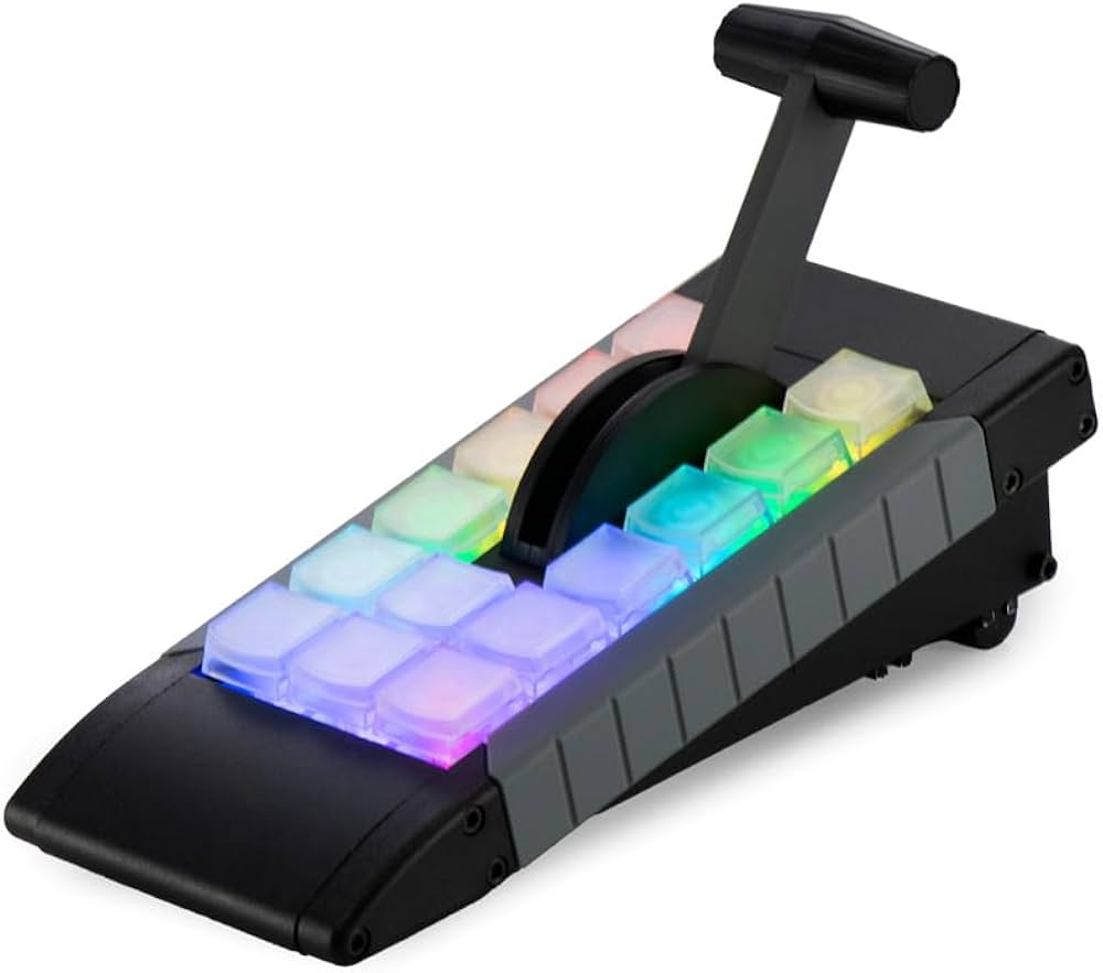 Amazon | X-keys XBE-14 USB Tバー RGBバックライトプログラム可能な