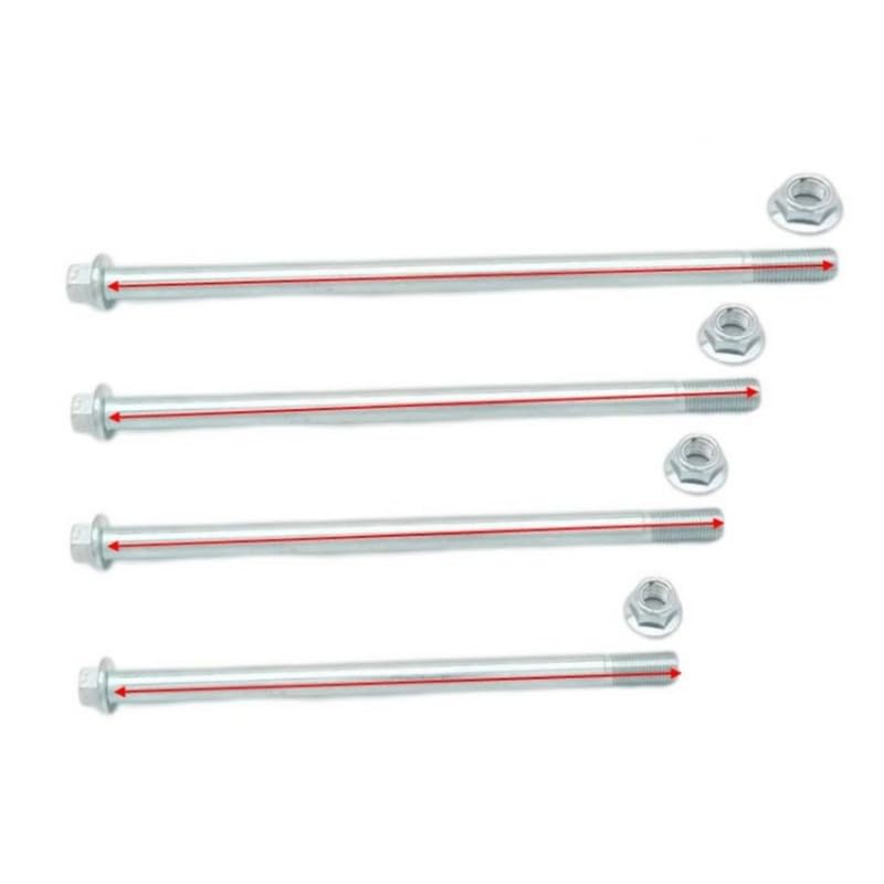 Zkensh-Bolts Motorcycle Wheel Axle Bolt M17-Length 280mm/300mm