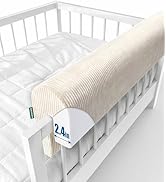 AEOCOO Bed Bumpers for Toddlers, Size 3 Ft, Toddler Bed Rail Bumper Protector for Loft Beds & Bun...