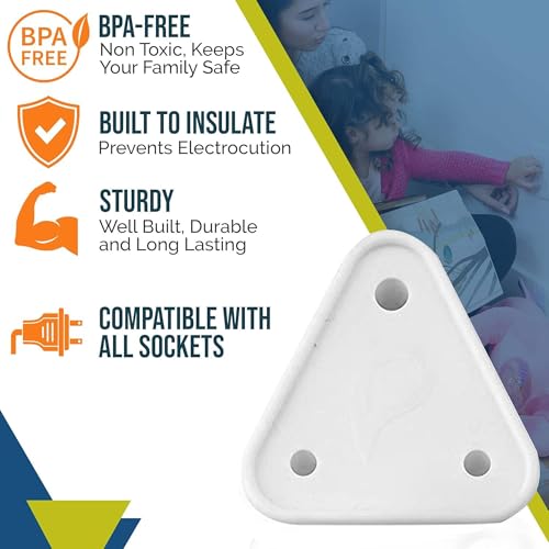 Image of All-in-One Baby Safety Kit, 2 Meters Safety Strip, 5 Child Safety Drawer Locks & 6 Plug Covers, Child Proofing Set for Home Safety