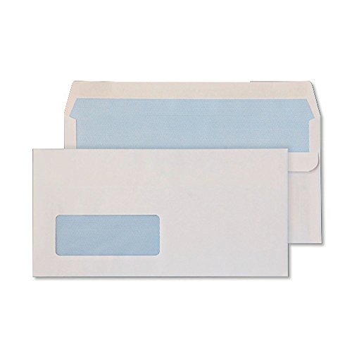 Blake Purely Everyday DL 110 x 220 mm 80gsm Self Seal Window Envelopes (FL2884) White - Pack of 1000