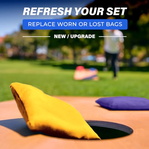Image of GoSports Classic Cornhole Bean Bags Set of 4-16 Colors Available - Regulation All Weather, Mix and Match