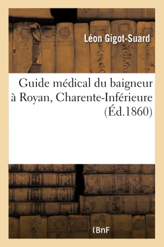 livre Guide médical du baigneur à Royan Charente-Inférieure