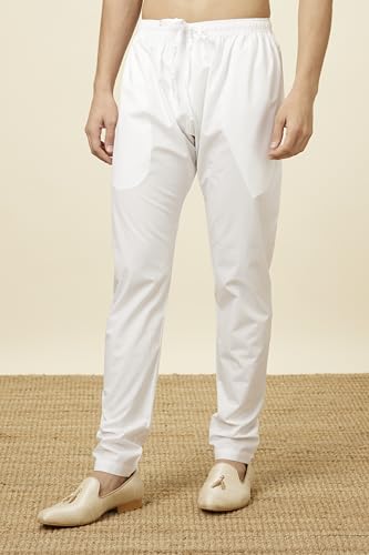 Image of Manyavar Men's Traditional Cotton Pyjama (1pc)