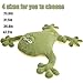 Huniupore Large Frog Stuffed Animal Green Frog Plush Toy Frog Plushies Hugging Pillow Gift for Boys Girls (31.5in)