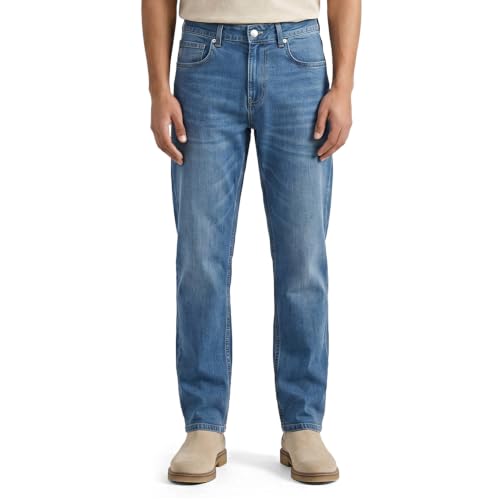 Image of Spykar Men's Chico Relaxed Fit Mid Rise Casual Jeans