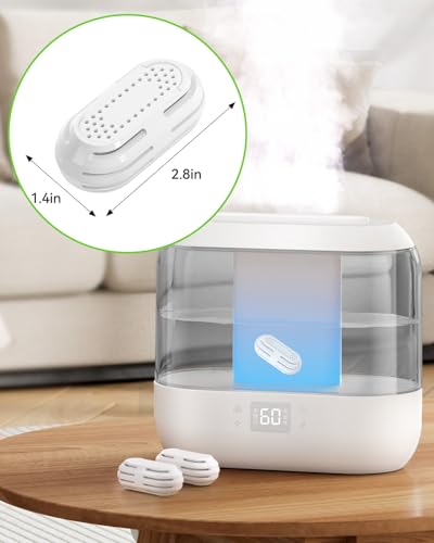 8 Pack Demineralization Cartridge Compatible with All LEVOIT Top Fill Humidifiers, Humidifier Water Cleaners, Efficiently Eliminate Dust & Odor - Image 7