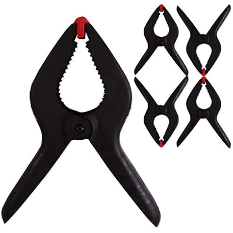 Set of 5 Jumbo Plastic Spring Clamps Cover