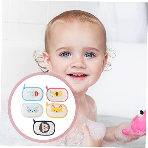 Éponge de bain pour garçon fille Healeved éponge douce bébé serviette infantile