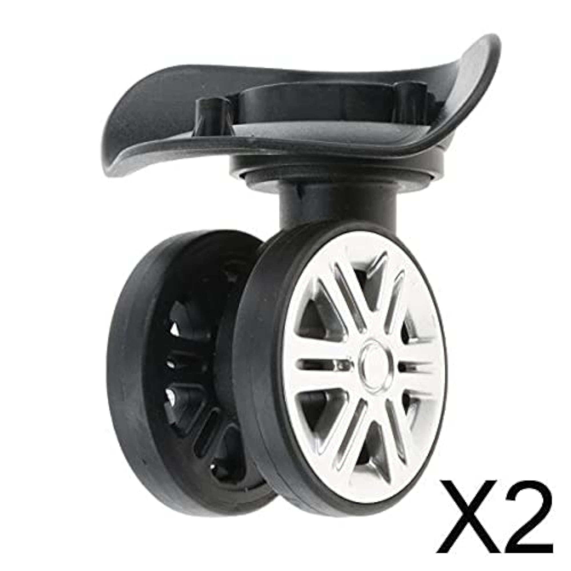 A09 Suitcase Luggage Casters Mute Dual Roller Wheels