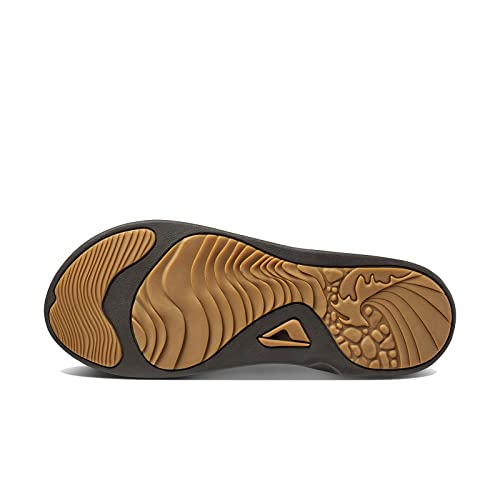 Image of REEF Men's J-Bay III Leather Flip Flops