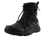 Nike Womens WMNS Tanjun High Rise AO0355 004 - Size 6.5W Black/Anthracite-Black