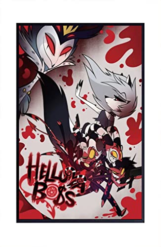 XIHOO Christ-EZ Anime Cartoons Helluva Boss Wall Art Print Poster Home Decor Premium - Matte poster Frameless Gift 11 x 17 inch(28cm x 43cm)